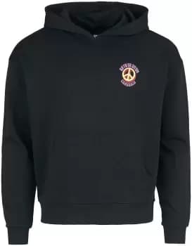 Urban Classics Big Peace Hoody Hooded sweater black