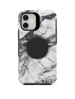 Otterbox Otter+Pop Symmetry Asher White Marble Case For iPhone 12 Mini
