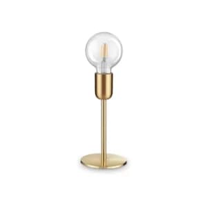 Microphone Indoor Table Lamp 1 Light Brass Satin, E27
