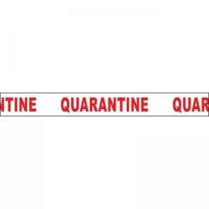 Quarantine Non Adh Barrier Tape
