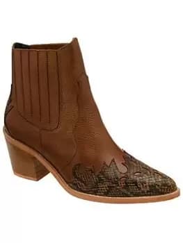 Ravel Galmoy Tan/snake Leather, Brown, Size 5, Women