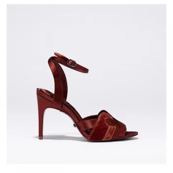 Reiss Amber Sandals - Chestnut Calf
