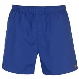 French Connection Swimming Shorts Mens - Blue Mazarine