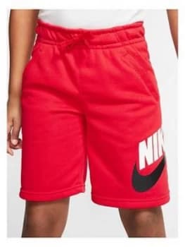 Nike Boys Club Shorts - Red