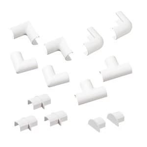 D-Line White 13 Piece Accessory pack (W)20mm