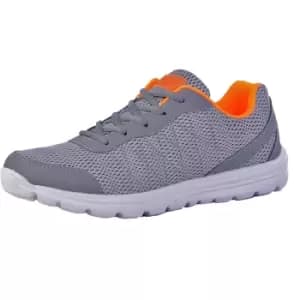 Dek Unisex Adult Hyde Park Trainers (11 UK) (Grey/Orange)
