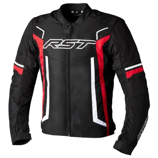 RST Pilot Evo Ce Mens Textile Jacket Black Red White 46