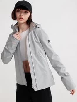 Superdry Essentials Tech Velocity, Grey, Size 6, Women