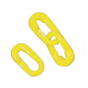 Slingsby VFM Yellow Connecting Links 6mm Joint Pack of 10 360083