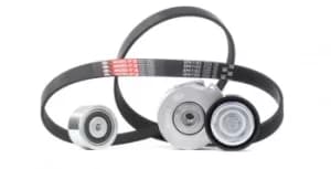 GATES Poly V-Belt PEUGEOT,CITROEN K026PK1153 Ribbed Belt,V Ribbed Belt,Multi V Belt,Poly Belt,V-Ribbed Belt Set