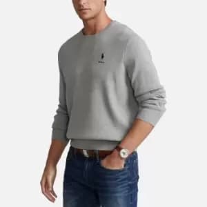 Polo Ralph Lauren Mens Cotton Jumper - Andover Heather - M