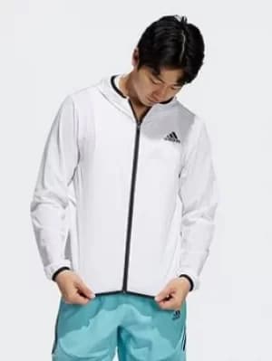adidas Heat.rdy Warrior Light Woven Jacket, Black, Size L, Men