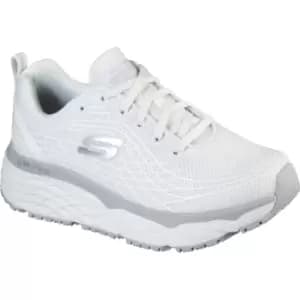 Skechers Max Cushioning Elite Womens Slip Resistant Shoes White Size 3