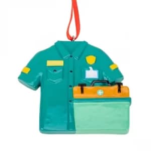 Personalisable Paramedic Ornament