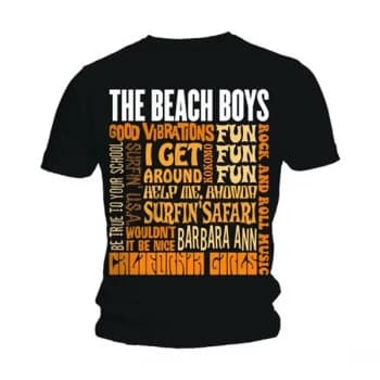 Beach Boys - The - Best of SS Unisex Large T-Shirt - Black