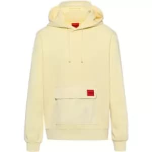 HUGO Hugo Duckman Oth Hoodie Mens - Yellow
