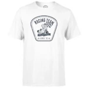 Nintendo Mario Kart Racing Team Mens White T-Shirt - L - White