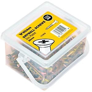 Wickes Drywall Screws Zinc Plated - 38mm Pack of 500