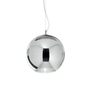 Nemo Indoor Dome Ceiling Pendant Lamp 1 Light Chrome, E27