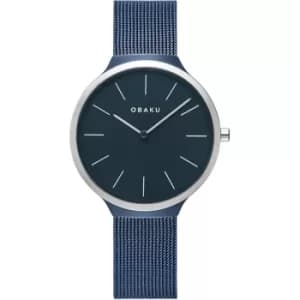 Obaku Ark Lille Arctic Women's Blue Wristwatch V240LXHLML