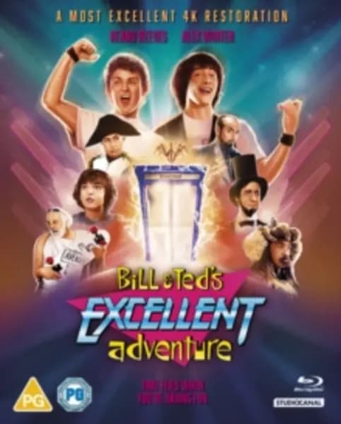 Bill & Ted's Excellent Adventure Bluray 5055201845672