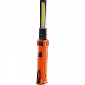 Draper 3W Cob LED Rechargeable Slimline Inspection Lamp 170 lumen Orange
