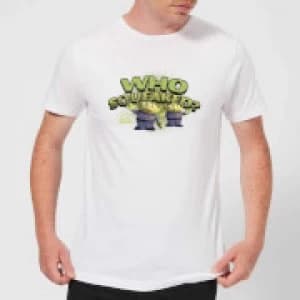 Toy Story Who Squeaked Mens T-Shirt - White - 3XL