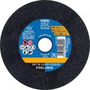 PFERD Psf Steelox 65508100 Cutting disc (straight) 76mm 10 mm 25 pc(s)
