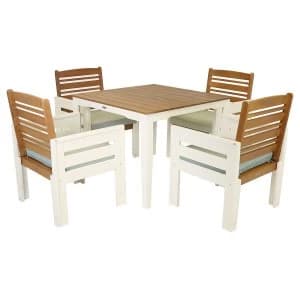 Charles Bentley Kingston 4-Seater Dining Set