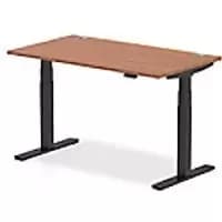 dynamic Ergonomic Desk Air HASCP148BWNT Walnut 1400 mm x 800 mm x 660 - 1310 mm