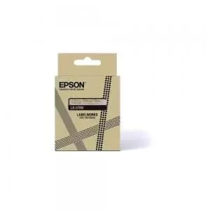 Epson LK-5TKN Gold on Metallic Clear Tape Cartridge 18mm - C53S672097