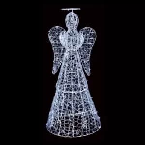 White LED Angel Christmas Decoration