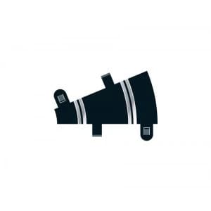 Radius 1 Curve 22.5° (Set Of 2) Scalextric Accessory Pack