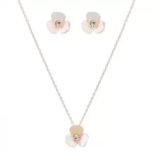 Buckley London Mother Of Pearl Flower Gift Set