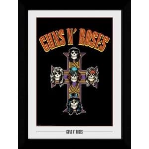 Guns N Roses Cross Collector Print