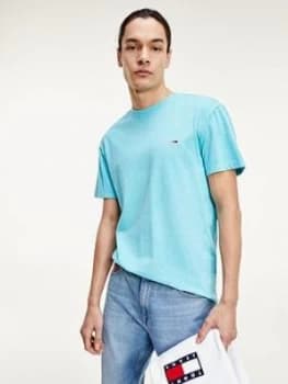 Tommy Jeans Sunfaded Wash T-Shirt - Light Blue