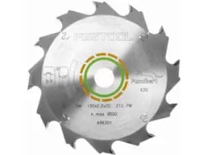 Festool 496301 160mm x 20mm x 12T Panther Saw Blade