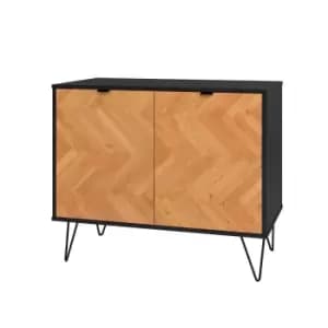 Out & Out Original Out & Out Denver Parquet Sideboard - Black