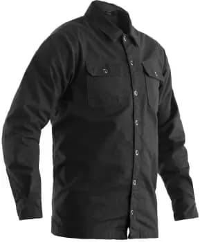 RST Heavy Duty Motorcycle Textile Shirt, black-grey, Size S, black-grey, Size S
