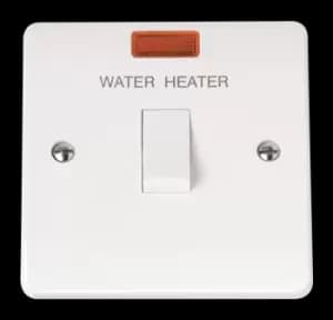 1-GANG D/P 20A WATER HEATER SWITCH WITH