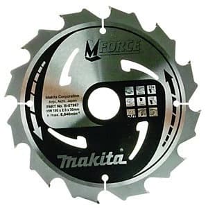 Makita B 07967 M force 12 Teeth Circular Saw Blade 190 x 30mm