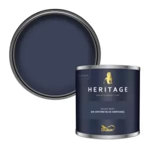 Dulux Heritage Velvet Matt DH Oxford Blue Matt Emulsion Paint 125ml