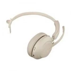 Jabra Evolve2 65 USB-A UC Mono Headset - Beige