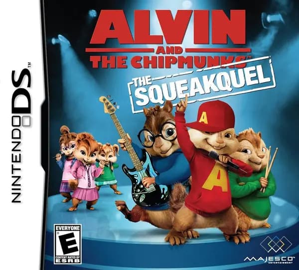Alvin and the Chipmunks The Squeakquel Nintendo DS Game