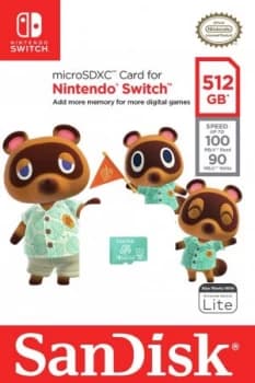 Nintendo Switch Micro SD Memory Card - 512GB
