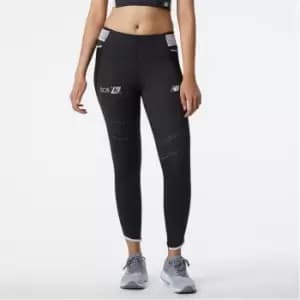 New Balance London Edition Q Speed Ladies Running Tight - Black