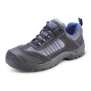 Click Footwear Mesh Active Trainers Size 10 BlackBlue Ref CF1710 Up to