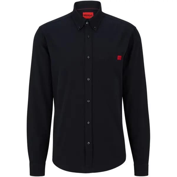 Hugo Boss Evito Block Colour Shirt - Black L
