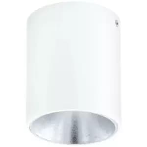 Eglo - Polasso LED Surface Mounted Downlight White, Silver