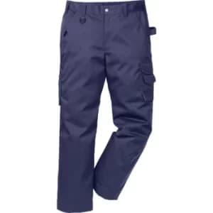 2111 Icon One Mens Navy 36L Luxe Trousers